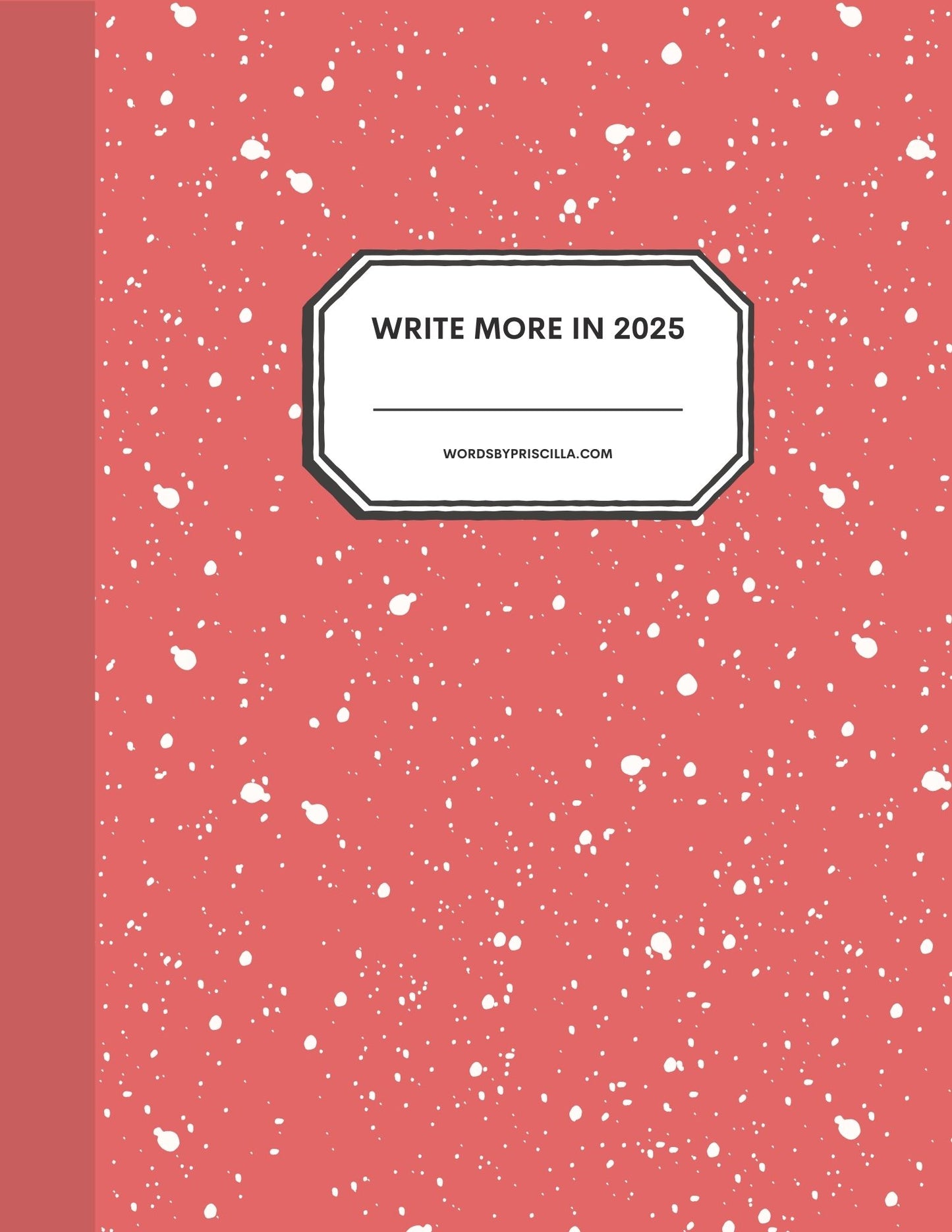 Write More in 2025 workbook